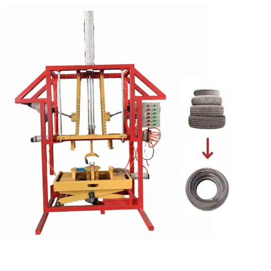 Pneumatic Tire Triplication Unit & Tyre Doubling Processing Machine